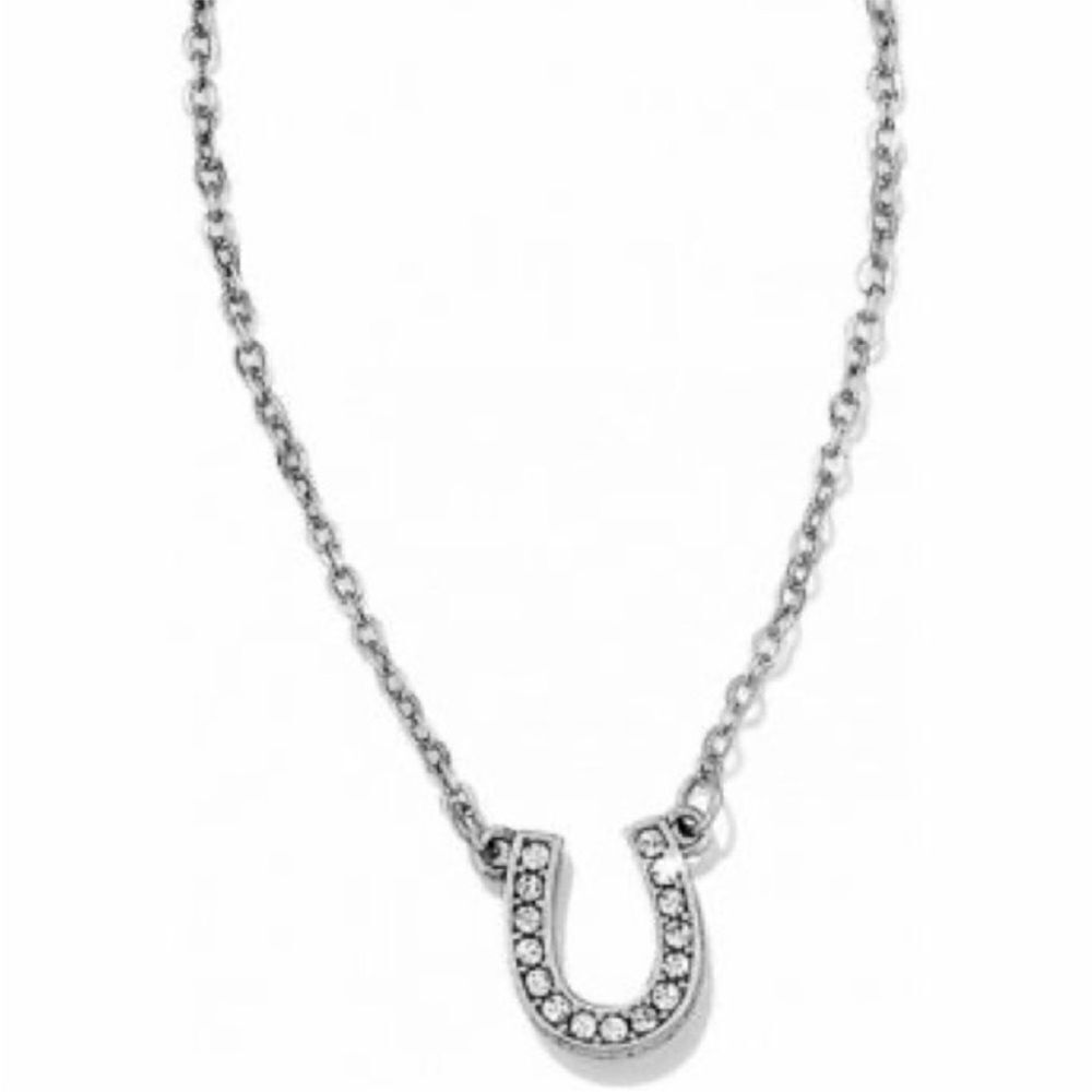 Brighton Starry Night Horseshoe Necklace NWT